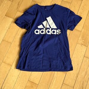 Blue Adidas shirt